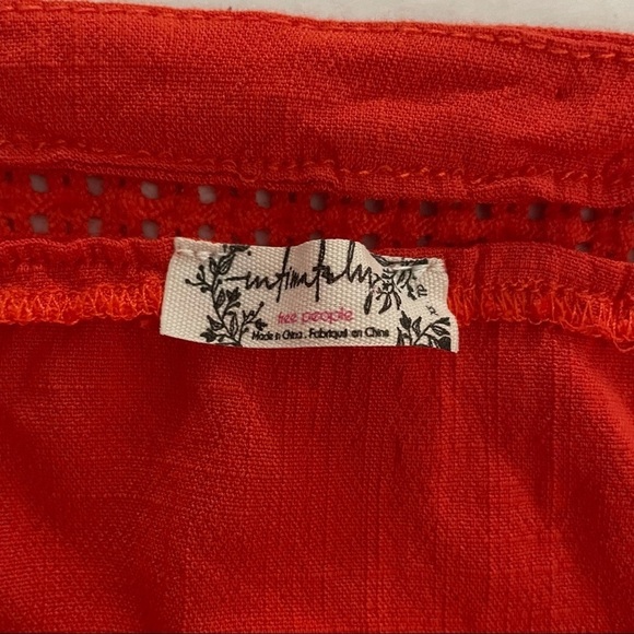 INTIMATELY FREE PEOPLE Beyond Me Red‎ Mini Dress - Picture 11 of 11